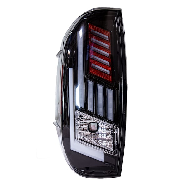Renegade Led Sequential Tail Light Set Gloss Black / Clear CTRNG0667-GBC-SQ - main